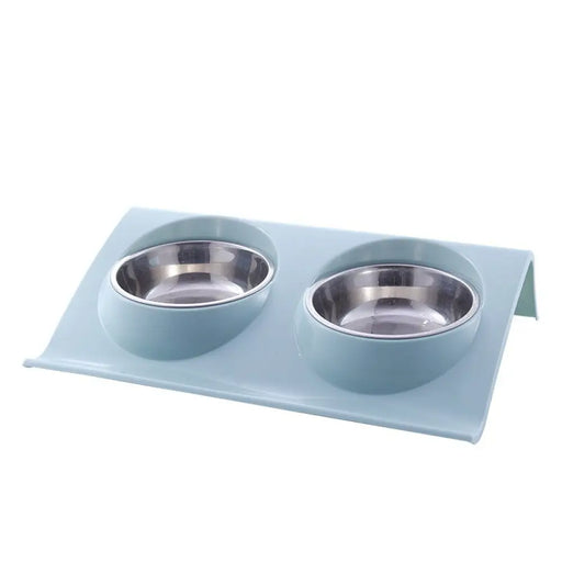 No Spill Stainless Steel Removable Food Water Bowl For Dogs