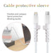 Spiral Data Cable Protective Cover For Apple Huawei Vivo