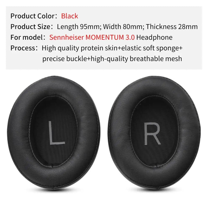 Sponge Cushion Ear Pads For Sennheiser Momentum 3.0