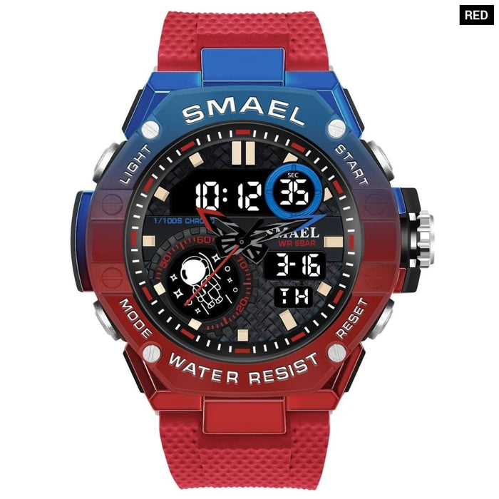 Sports Waterproof Digital Quartz Wrist Watch 8068 Military Army Quartz