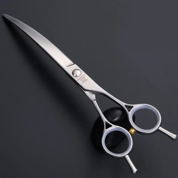 Stainless Steel 6.75 Inch Professional Curved Shears Dogs