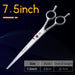 Stainless Steel 7 7.5 8 Inch Curved Scissors Pet Dog