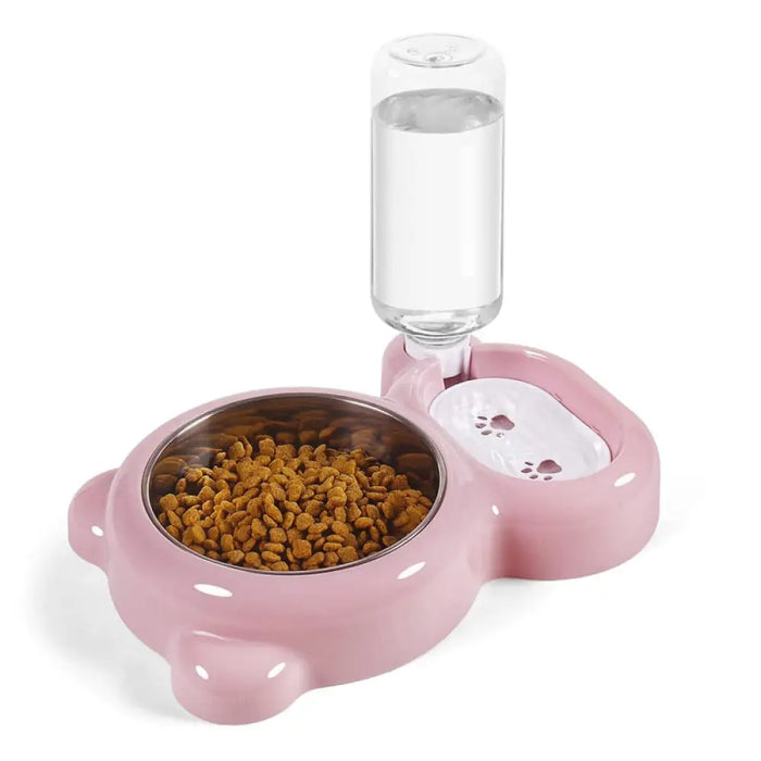 Stainless Steel Automatic Detachable Water Bowl For Kitten