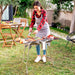 Stainless Steel Foldable Charcoal Bbq Exelq Innovagoods