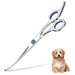 Stainless Steel Lightweight Curved Dog Grooming Scissors