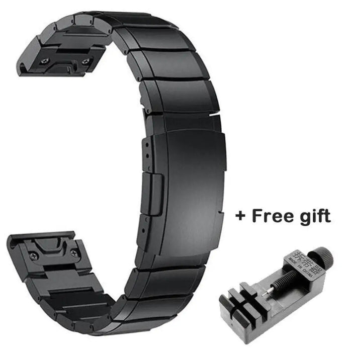 Stainless Steel Quick Release Wrist Strap For Garmin Fenix