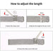 Steel Replacement Metal Loop Strap Band For Huawei Samsung