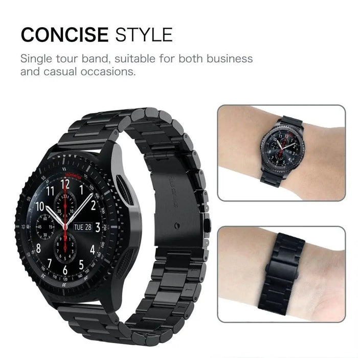 Steel Strap For Samsung Galaxy Xiaomi Watch