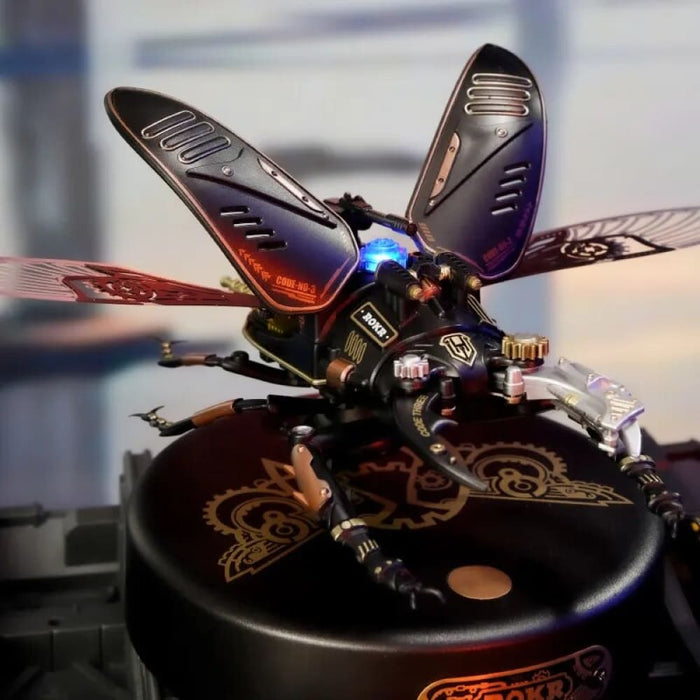 The Storm Beetle Diy Moveable Mechanic Organism 3D Puzzle Series Steampunk Design Funny Toys For Kids