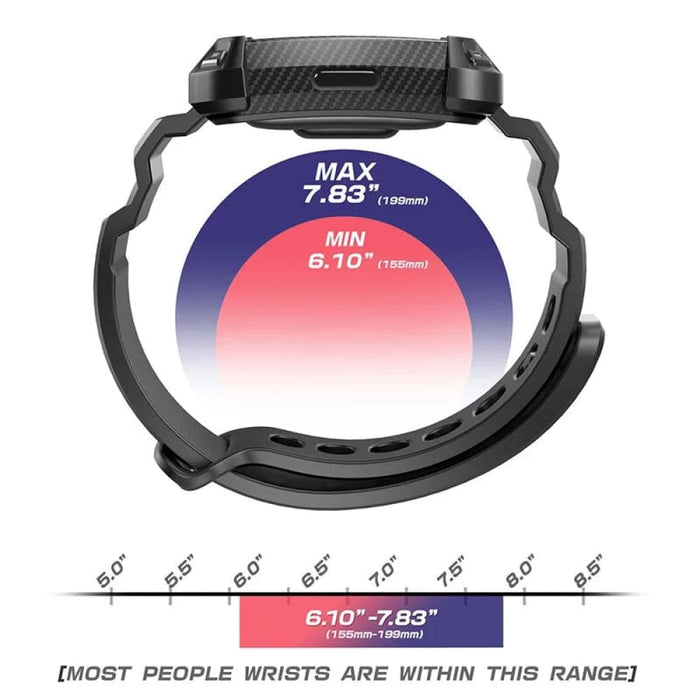 Strap Bands Built-in Rugged Case Replacement