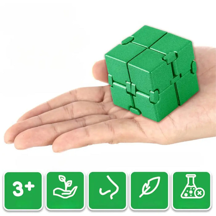 Stress Relief And Anti-anxiety Finger Flip Infinity Cube