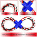 Strong Non-toxic Natural Cotton 8 Shaped Dog Rope Chew Toys