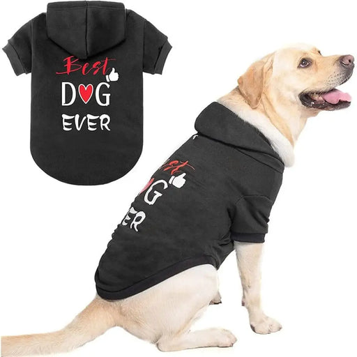 Stylish Eye-catching Soft Material Print Dog Hoodie