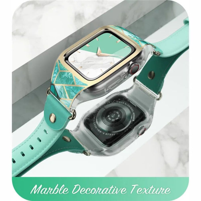 Stylish Sporty Protective Bumper Case Cover with Adjustable Strap Band For Apple Watch