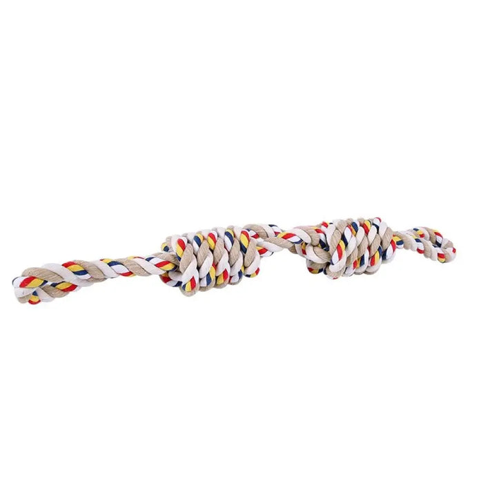 Teeth Cleaning Durable 2 Handles Rope Toys For Medium Large