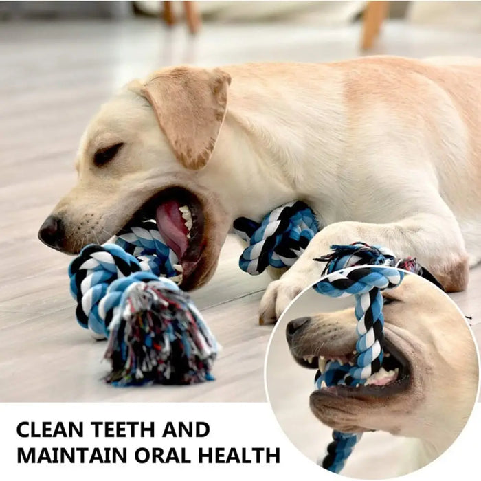 Teeth Cleaning Safe Indestructible Giant Rope Chew Toy For