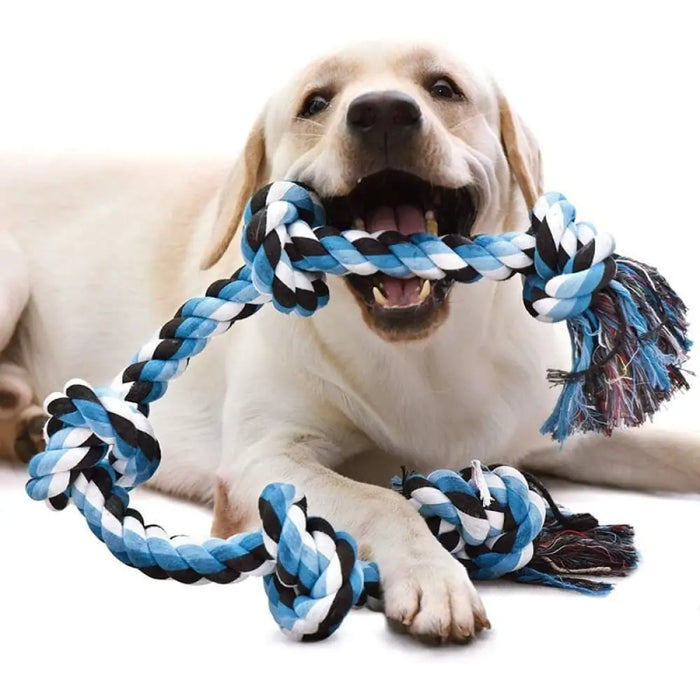 Teeth Cleaning Safe Indestructible Giant Rope Chew Toy For