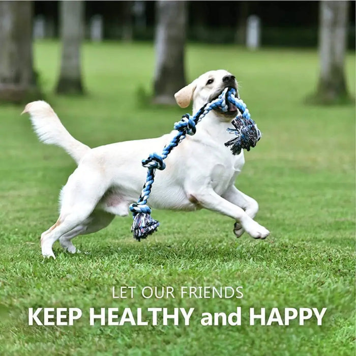 Teeth Cleaning Safe Indestructible Giant Rope Chew Toy For