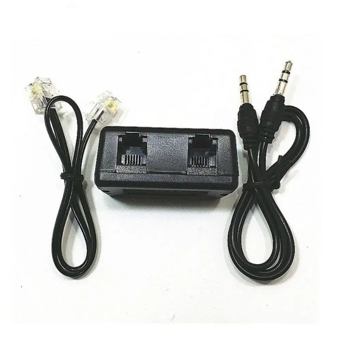 Telephone Adapter For Digital Voice Recorder Line-in Cable