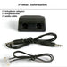 Telephone Adapter For Digital Voice Recorder Line-in Cable