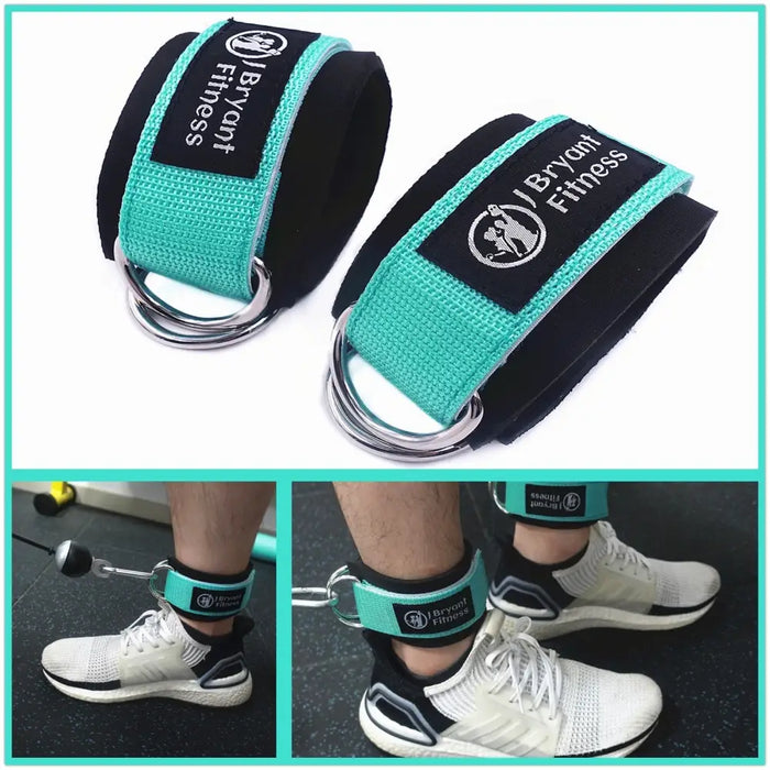 Hip Thrust Barbell Pad Set With Ankle Strap And Weight