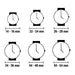 Time Force Tf2588l-02 Ladies Quartz Watch White 28mm