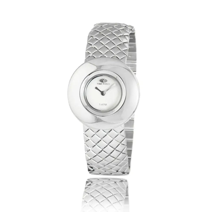 Time Force Tf2650l-02m-1 Ladies Quartz Watch White 34mm