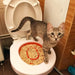 Pet Toilet Litter Box Defecating Training System Seat