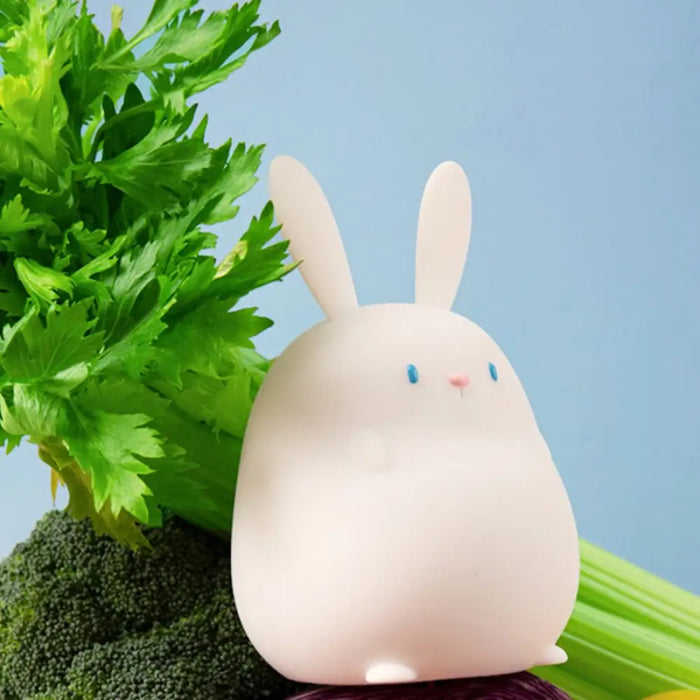 Touch Rabbit Night Light Silicone Dimmable Usb Rechargeable