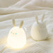 Touch Rabbit Night Light Silicone Dimmable Usb Rechargeable