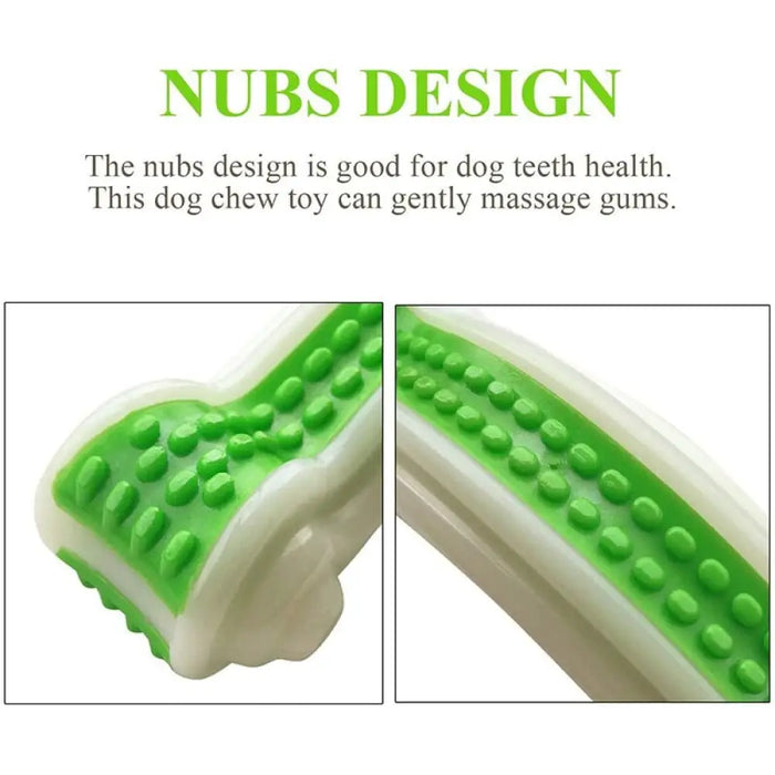 Non-toxic Bite Resistant Bacon Flavour Dog Chew Bone Toy