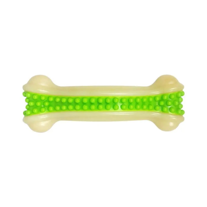 Non-toxic Bite Resistant Bacon Flavour Dog Chew Bone Toy