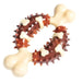 Non-toxic Durable Beef Flavor Bone Dog Chew Toy For Reduce