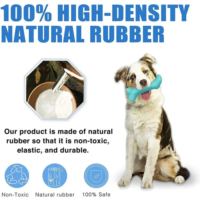 Non-toxic Rubber Squeaker Food Dispensing Dog Chewing Stick