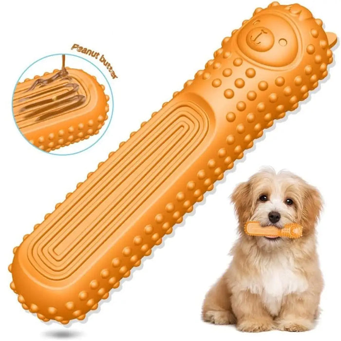 Non-toxic Rubber Teeth Cleaning Alpaca Shaped Chew Stick Toy