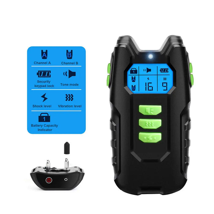 Vibe Geeks Dog Training Collar Compact Anti Barking Remote