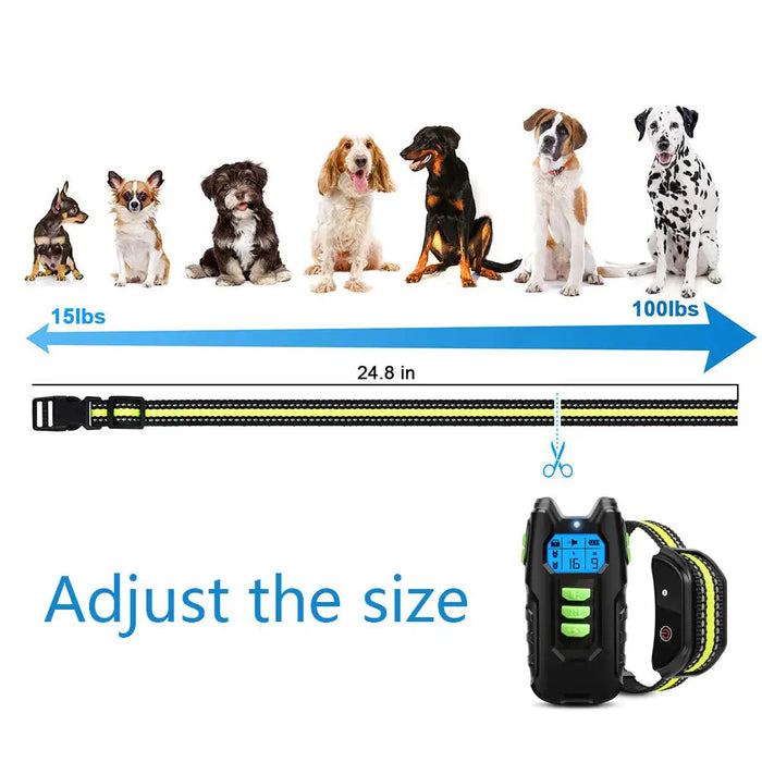 Vibe Geeks Dog Training Collar Compact Anti Barking Remote