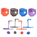 Transparent Colorful Gdemu Remote Sd Card Mount Kit