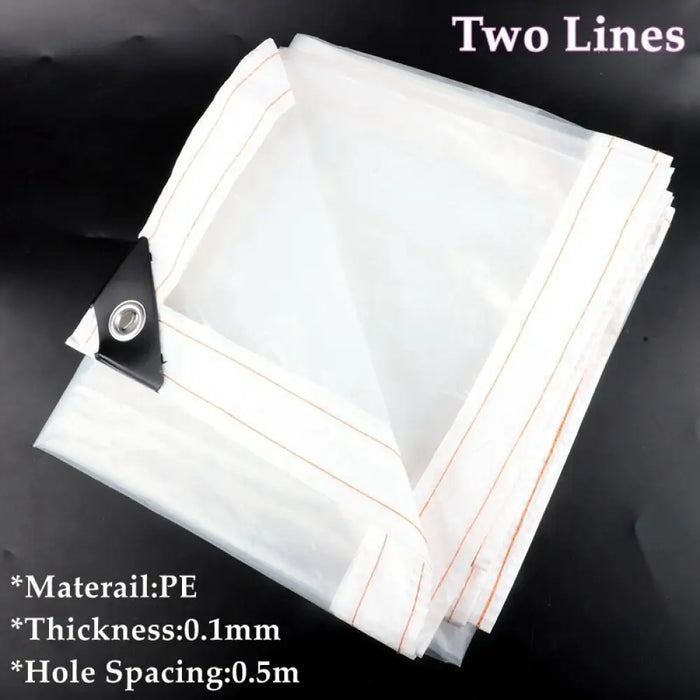 0.1mm Transparent Pe Film Garden Plant Cover Keep Warm