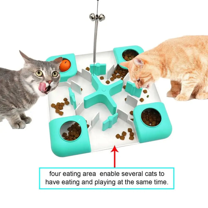 Treat Puzzle Slow Feeder Toys Interactive Food Dispensing