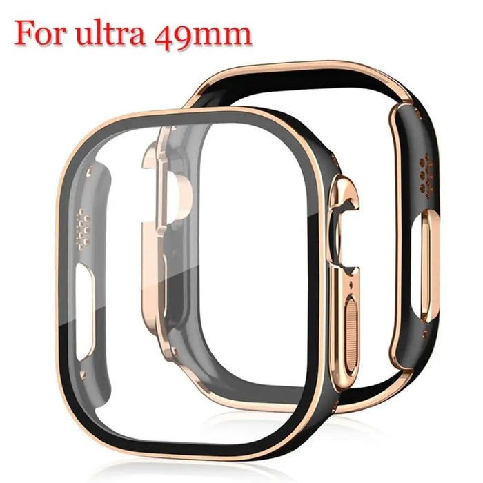 Ultra 49mm Bumper Products Screen Protector Glass+cover For