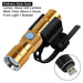 Ultra-bright Zoomable 240 Lumen Usb Rechargeable Bicycle