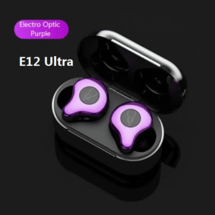 E12 Ultra Wireless Bluetooth Earphones Hifi Stereo Ipx5