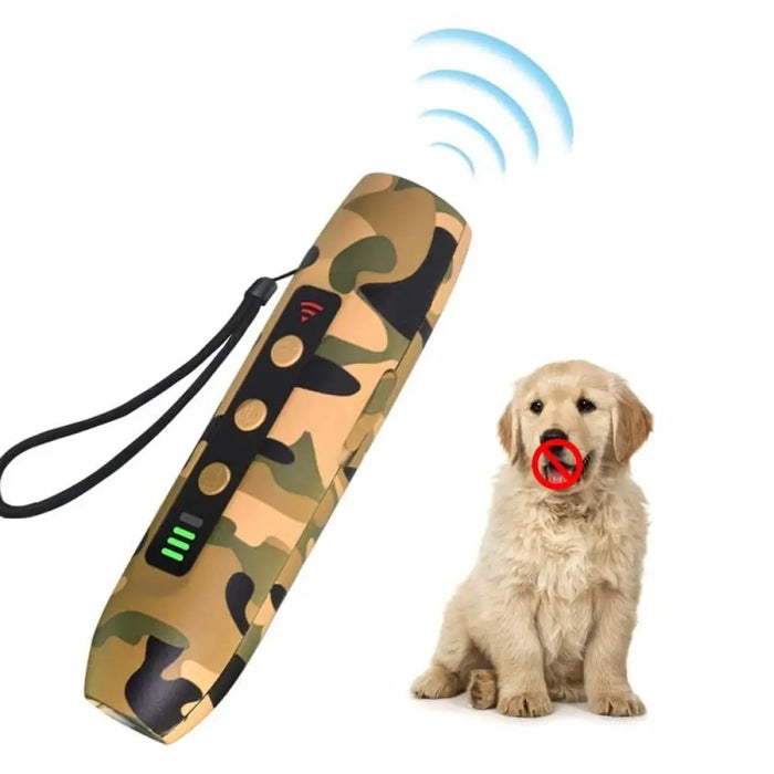 Ultrasonic Rechargeable Led Flashlight Anti Barking Bark