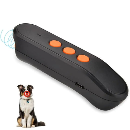 Ultrasonic Repeller Led Flashlight Rechargeable Dog Barking