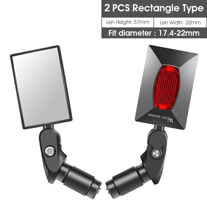 Unbreakable Wide Angle Rearview Mirror