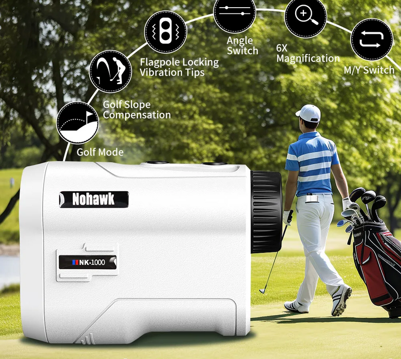 Usb Rechargeable Laser Rangefinder For Golf And Hunting