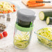 Vegetable Spiral Cutter And Grater With Recipes Vigizer