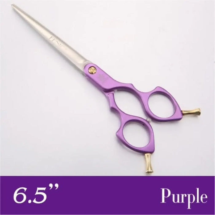 Vg10 Colourful 6.5 7.0 Inch Pet Cutting Scissors For Dog