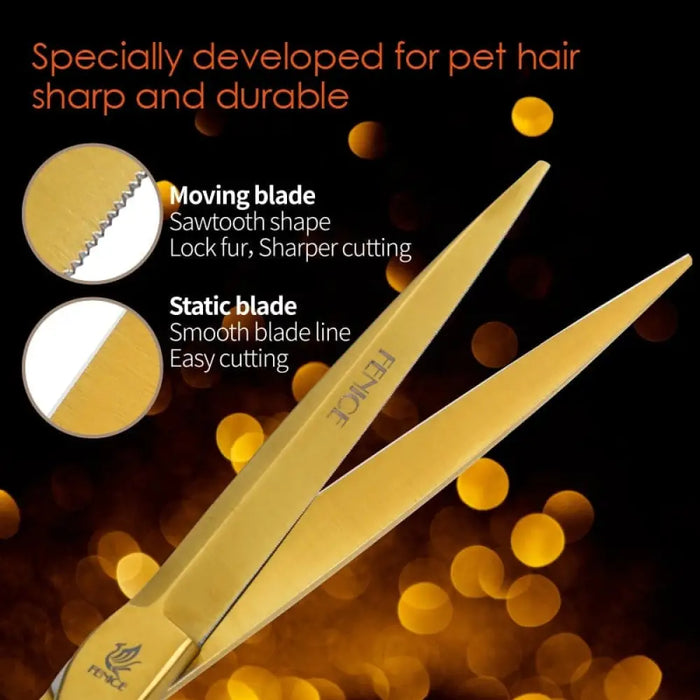 Vg10 Steel 7.25 Inch Professional Dog Cutting Grooming Pet